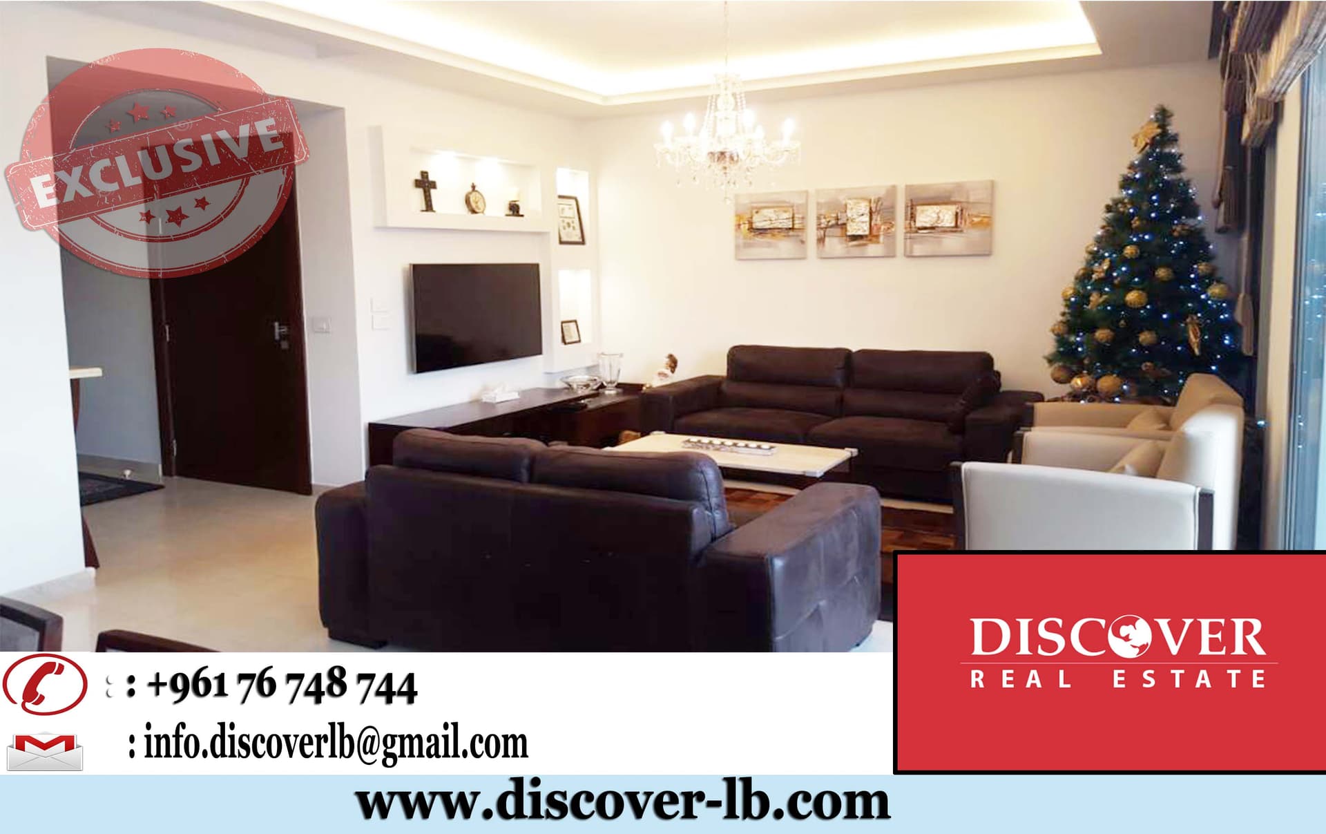 Apartment for sale in BeitMisk, Metn