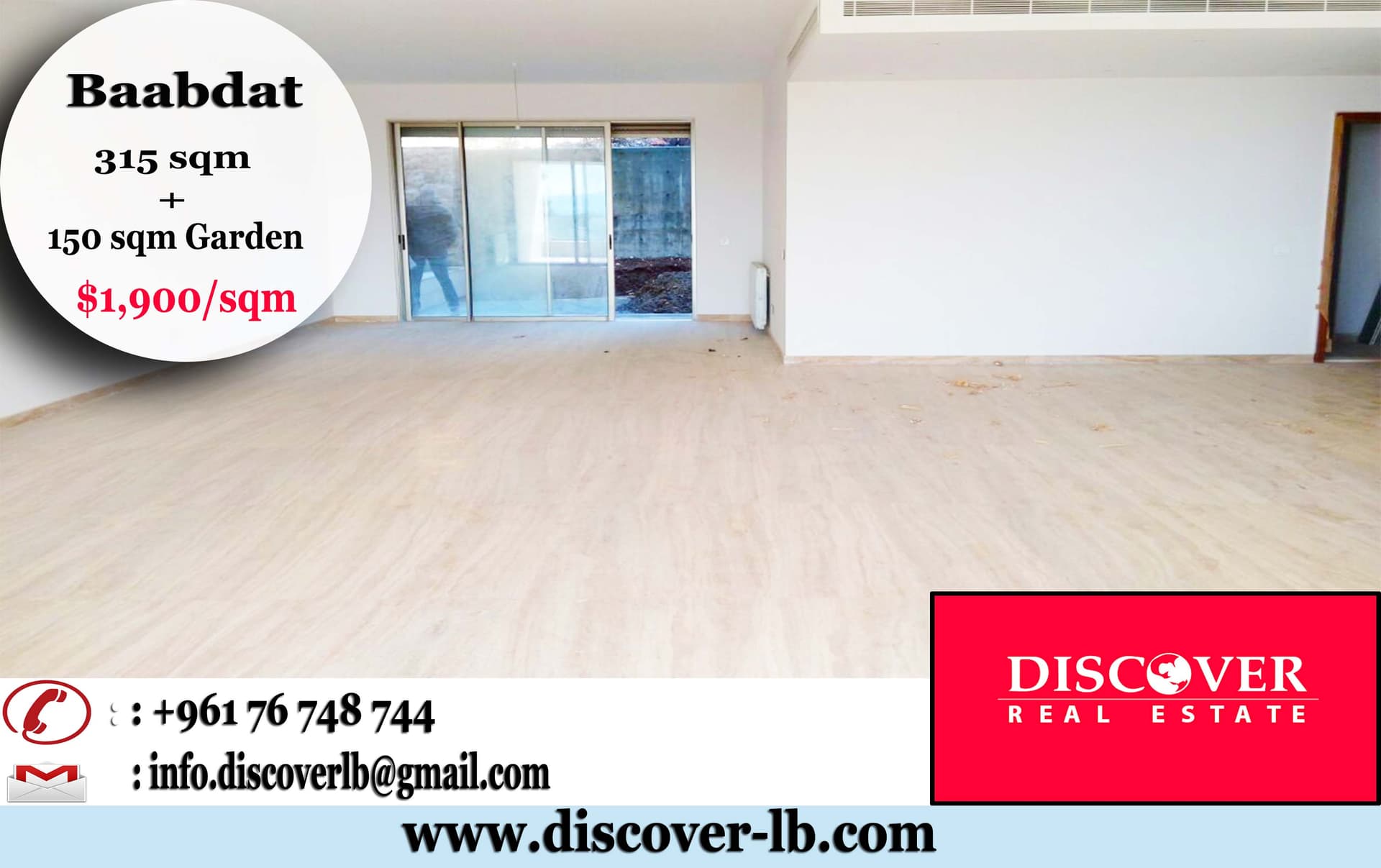 Apartment for sale in Baabdat, Metn