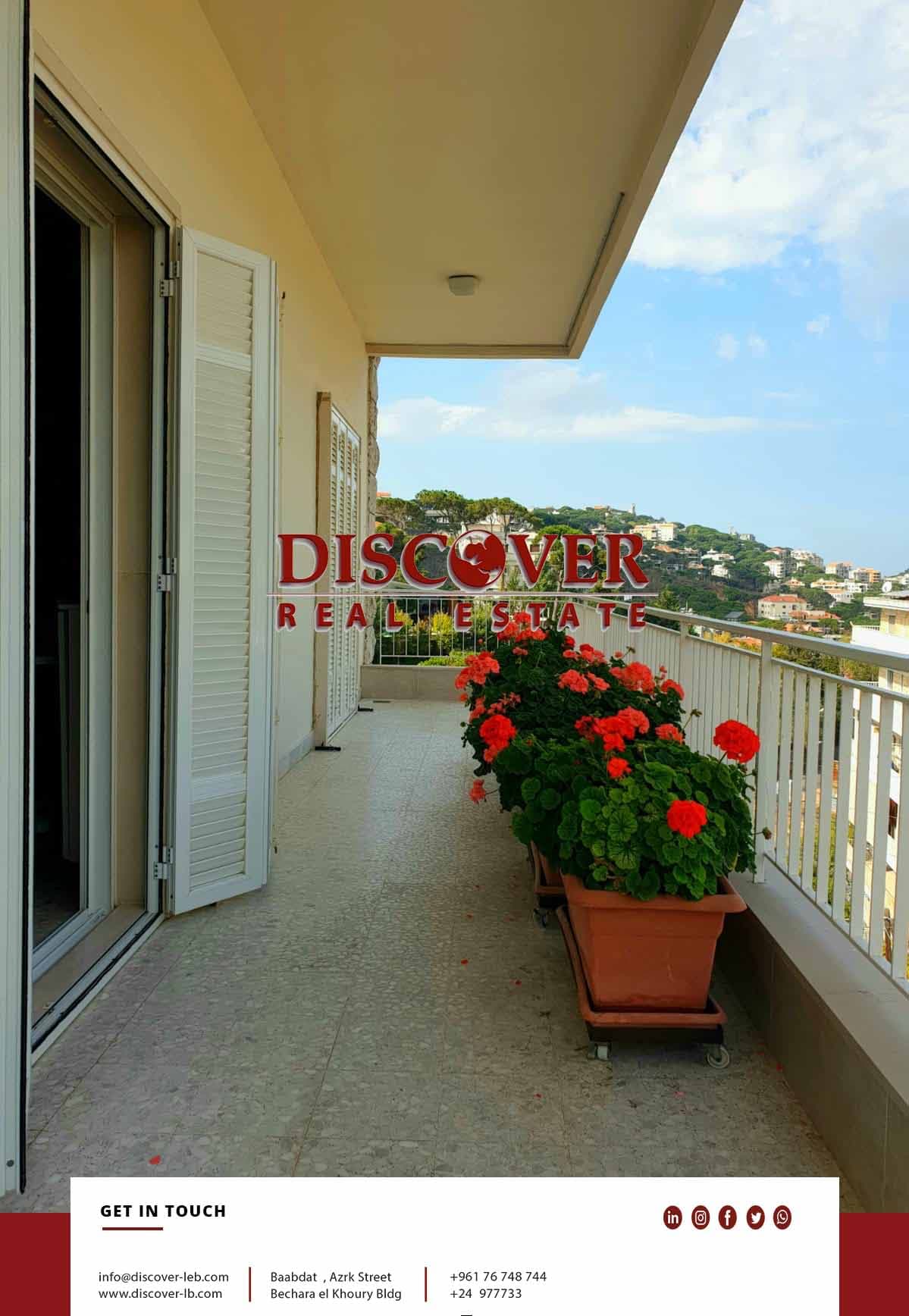 CASH DEAL | 190sqm apartment for sale in Baabdath