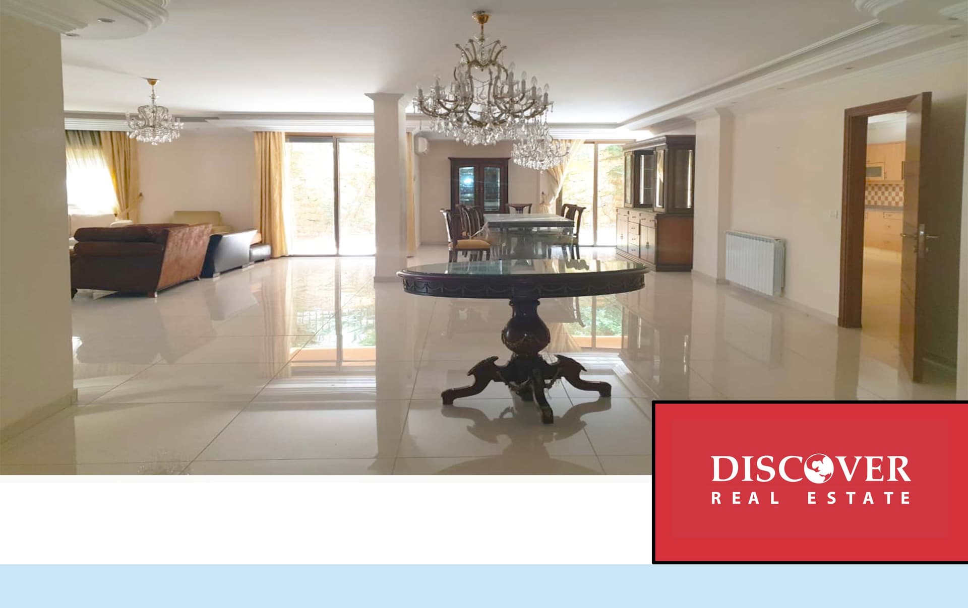 540sqm apartment + 220sqm Garden for sale in Baabdat