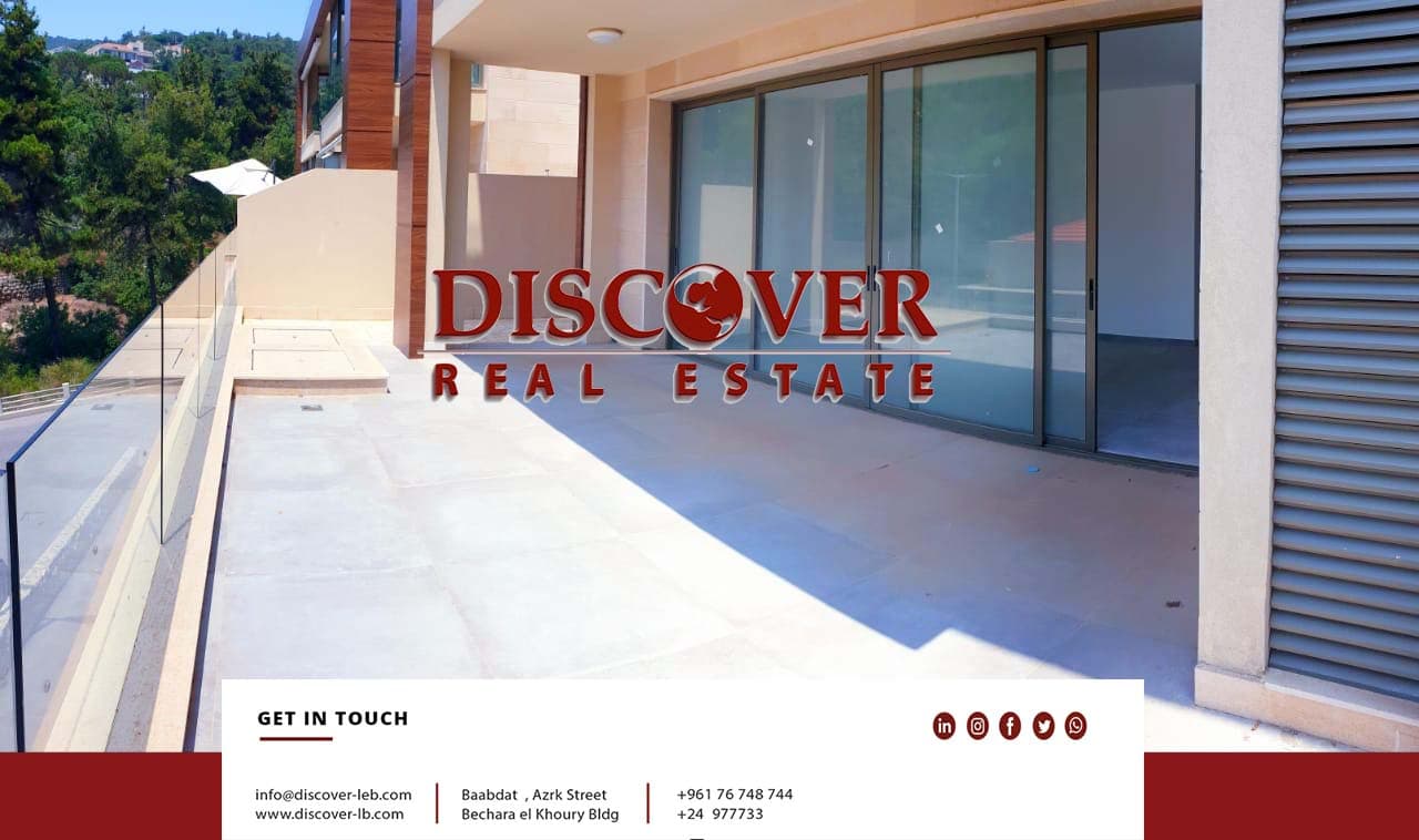 Apartment + terrace for sale in Baabdat